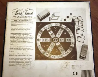 Trivial pursuit édition Genus 1989