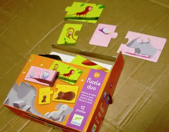 Puzzle/paires de pieces animaux