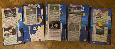 K7 vidéo matchs de foot