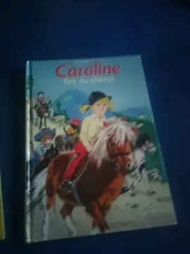 Caroline fait du cheval
