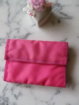Porte feuille de ceinture fushia