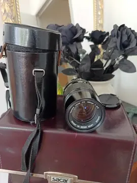 boite vintage et zoom vintage canon