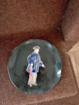 assiette de décoration