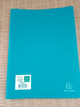 Lutin Exacompta BLEU-VERT 60 vues/40 pochettes