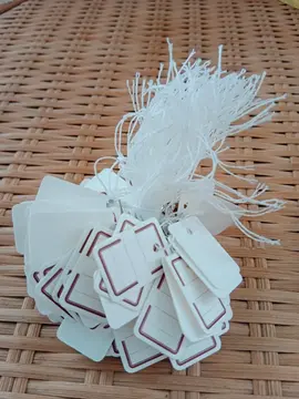 Lot de petites étiquettes 2x3cm