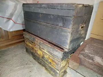 malles en bois
