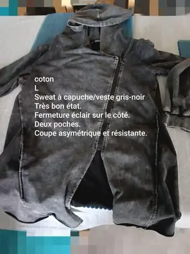 veste zip gauche