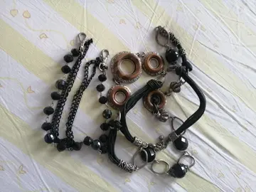 Lot 2 colliers Vintage Bohème