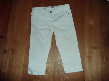 Pantacourt blanc - Taille 36