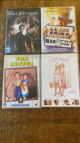 Lot de 4 DVD