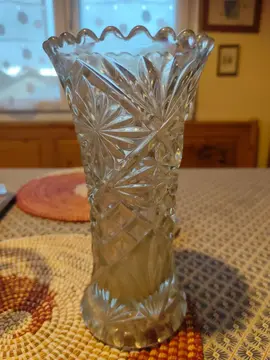vase en cristal