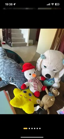 lot de peluches