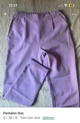 lot 3 pantalons femme
