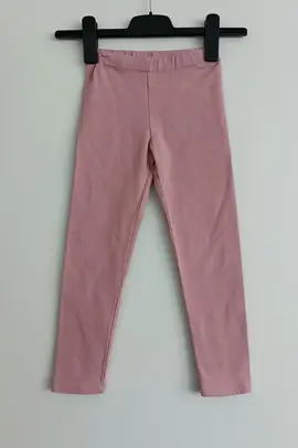 Legging rose. H&M. Taille 5 - 6 ans. 116 cm.