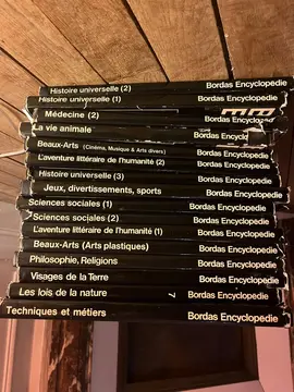 lot encyclopédie bordas