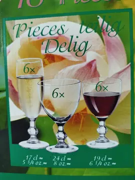 service de verres