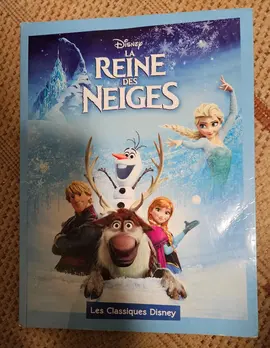 livre enfants reine des neiges