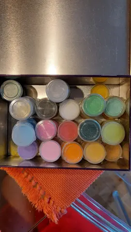 sables colorés