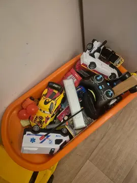 jouets camion et des voitures