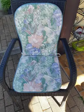 6 coussins pour chaises de jardin