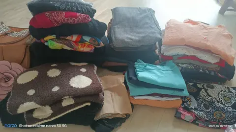 vêtements et linges maison