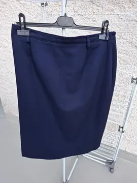 Jupe droite bleu marine T46 marque Weinberg