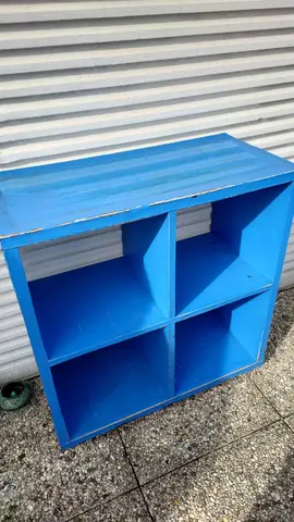 étagère bleu