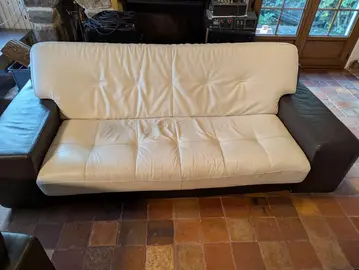 canapé en cuir