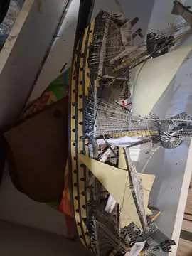 jeu navire voilier à bricoler de collection