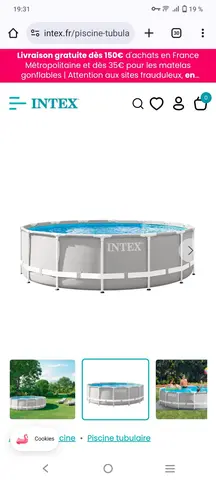 Piscine intex toute pièce ok pompe peut être à changer