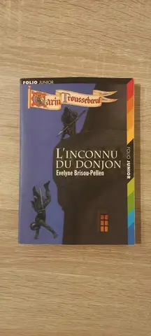 L'inconnu du donjon - livre poche - folio junior