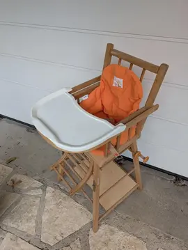 chaise haute bébé