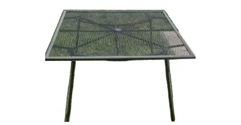 table noir métal