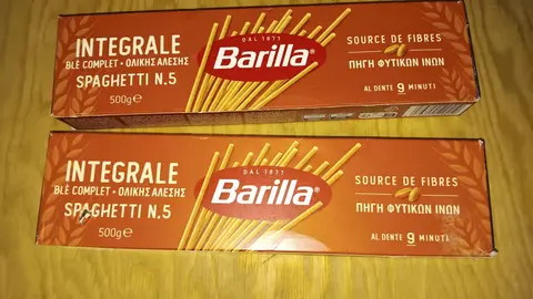 Deux paquets de Pâte Barilla