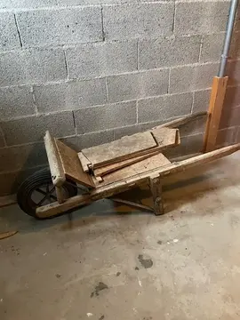 BROUETTE en Bois