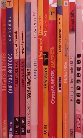 Manuels scolaires espagnol lycée