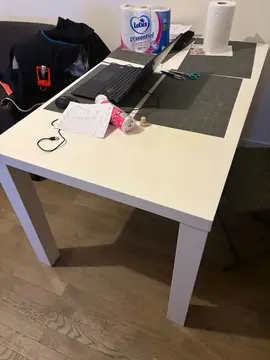 Table blanche