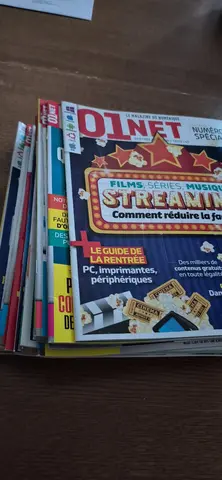 magasine O1net 2022 à 2025. 24 numéros