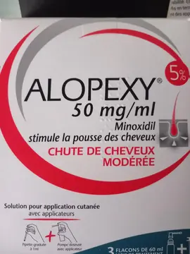 Boite traitement chute de cheveu non utilisée - 3 mois