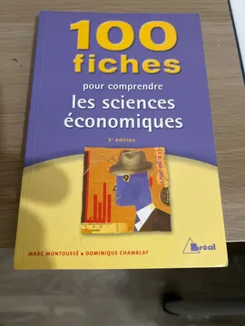livre les sciences économiques