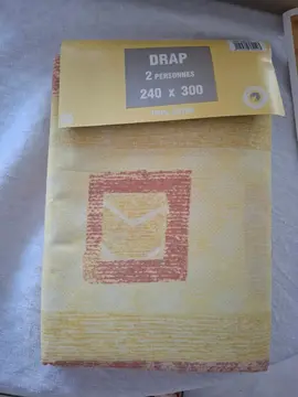 Drap NEUF 2 personnes 240 X 300