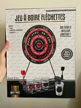 Jeu à boire fléchettes