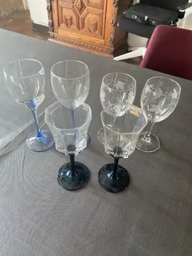 Lot de verres