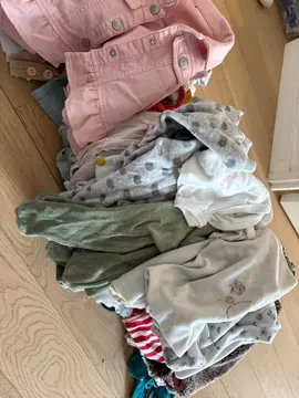 lot vêtement filles 12 18 mois