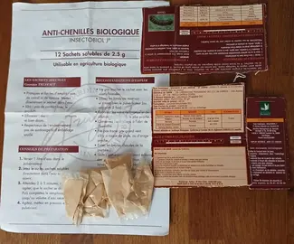 Produit anti-chenille biologique