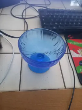 une coupe a glace en verres
