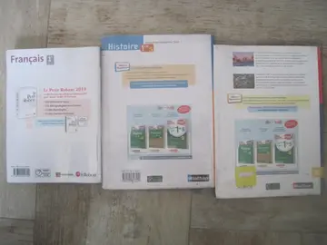 livres scolaires 1re