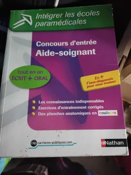 Livre concours aide-soignant