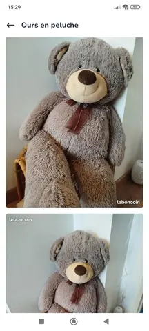 ours peluche