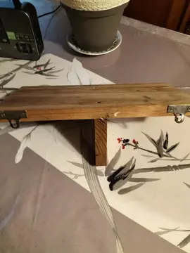 parterre neuf avec crochet de suspension bois dur